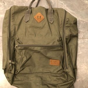Pull & Bear green backpack